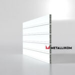 Планкен для забора ранчо 120 mm RAL 9003 – покрытие порошковое, толщина 0,45 мм в Перми  | фото 2